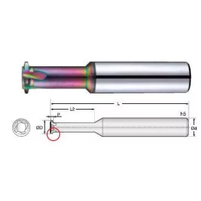 4TRTMS - TR menetmarók INOX-hoz TR8-TR26