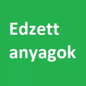 Edzett anyagokhoz